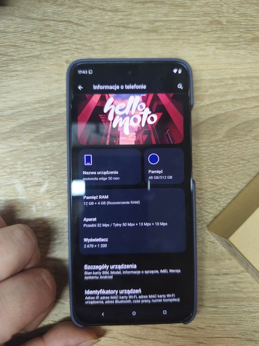 Sprzedam nową motorole