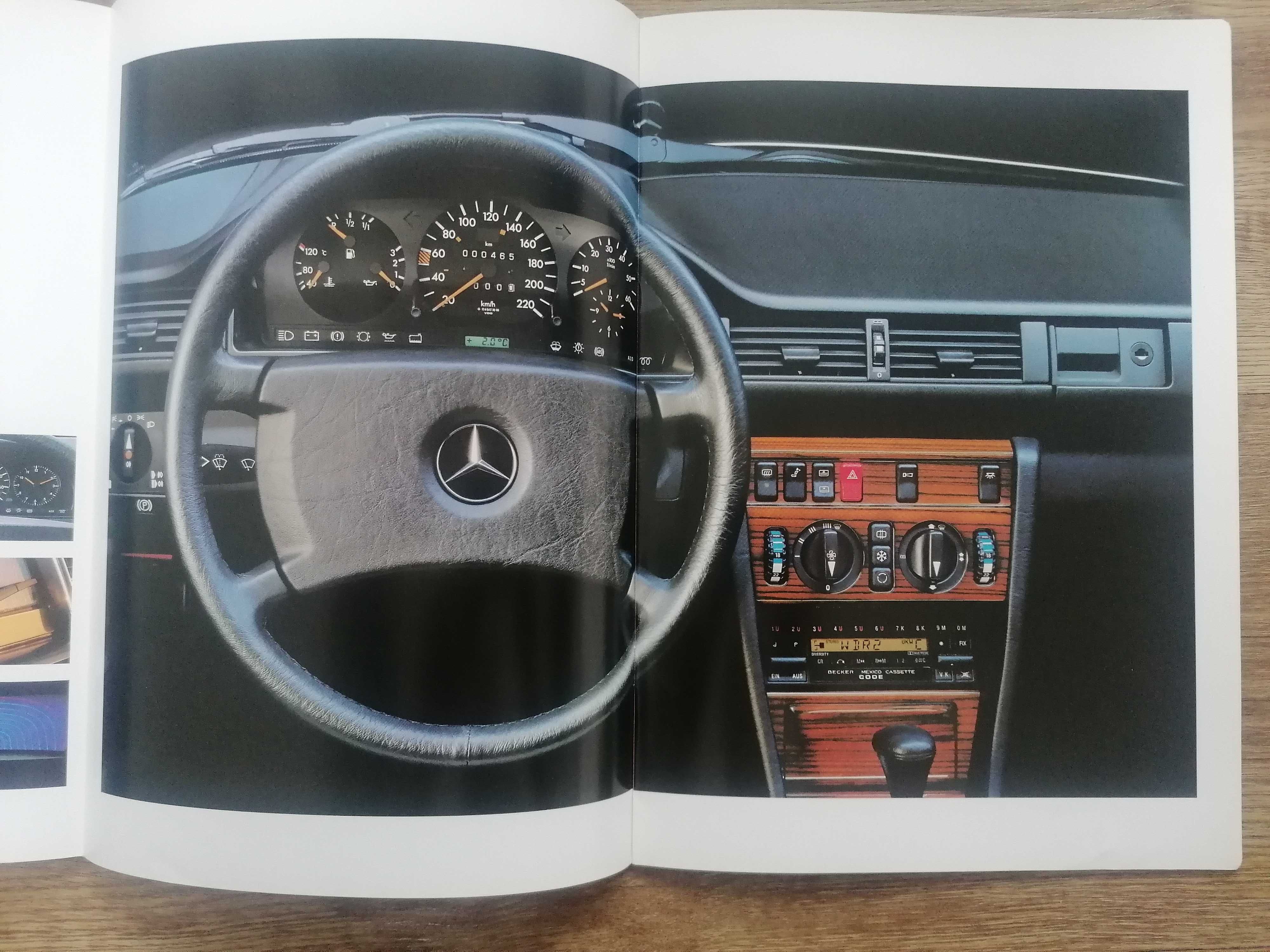 Prospekt Mercedes W124 200, 250, 300 D/D Turbo/4matic