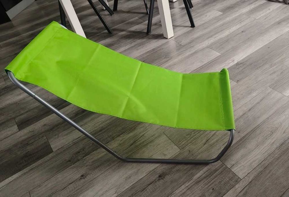 Składany leżak fotel krzesło turystyczne plażowy wygodny