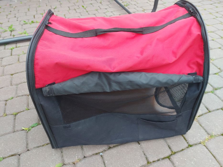 Duży transporter dla zwierząt, do przewożenia psów lub kotow