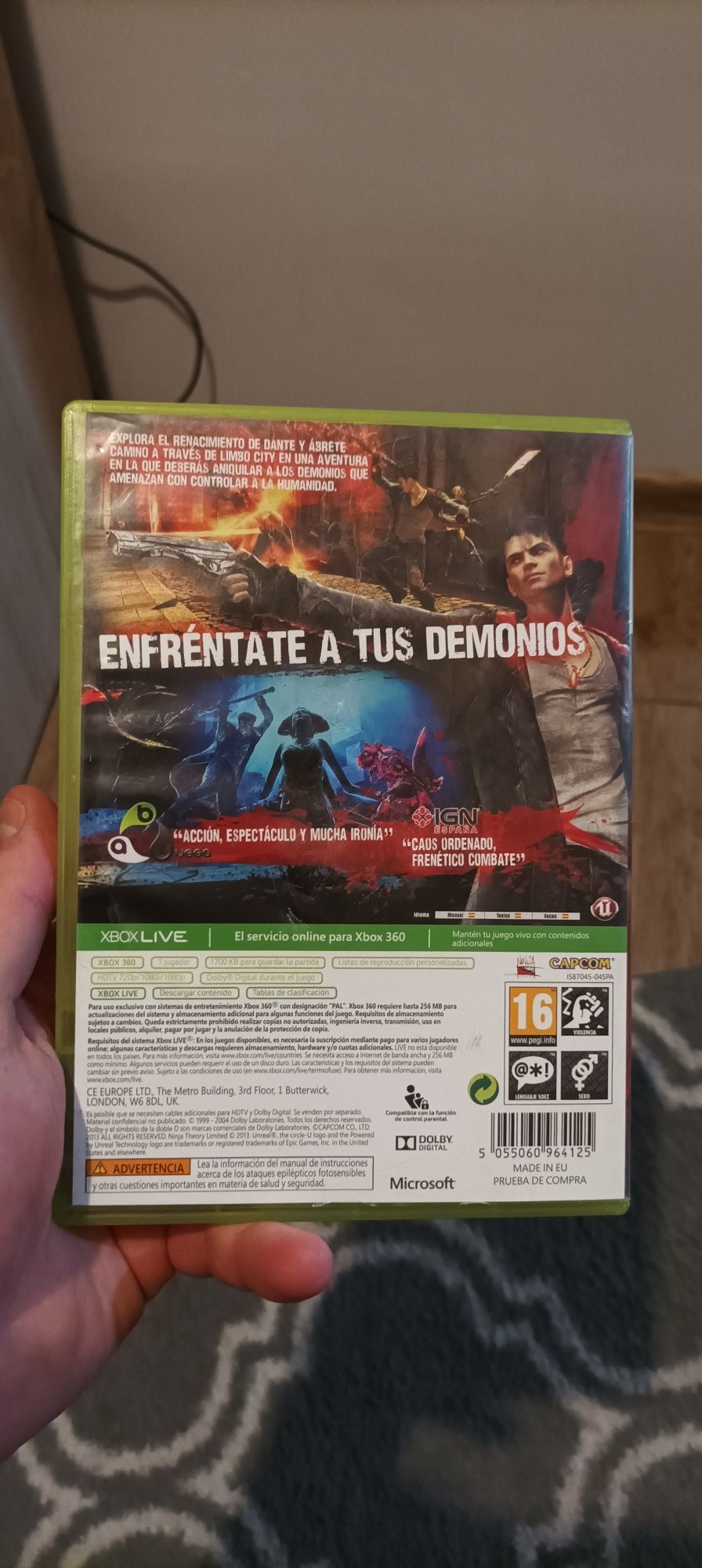 Devil may cry Xbox 360