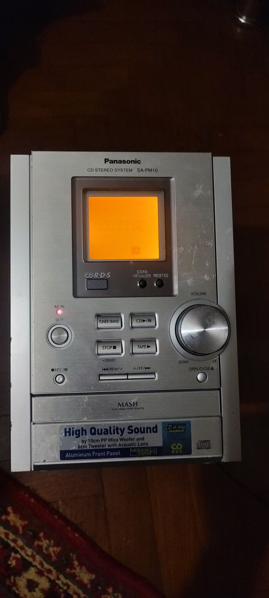 Panasonic SA-PM10 Стерео система. Малайзийская сборка