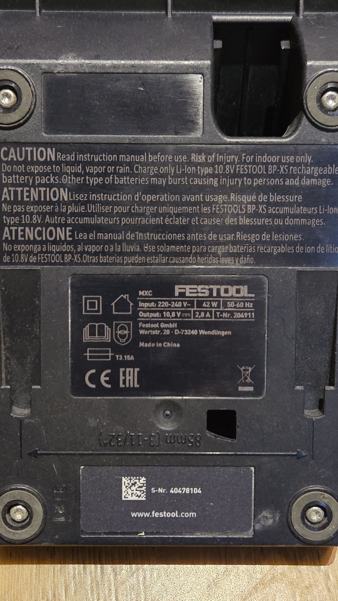 Akcesoria do wkretarki festool 10,8V