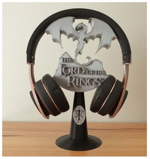 Lord of the Rings - suporte de Headphone