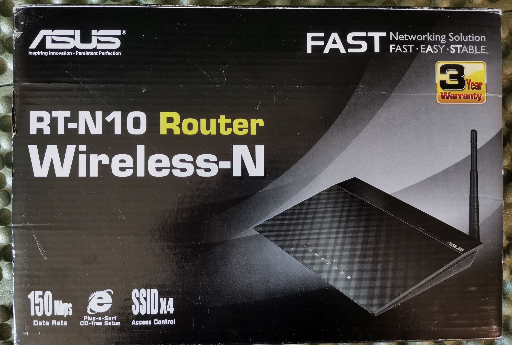 Роутер  ASUS RT-N10 Router Wireless-N