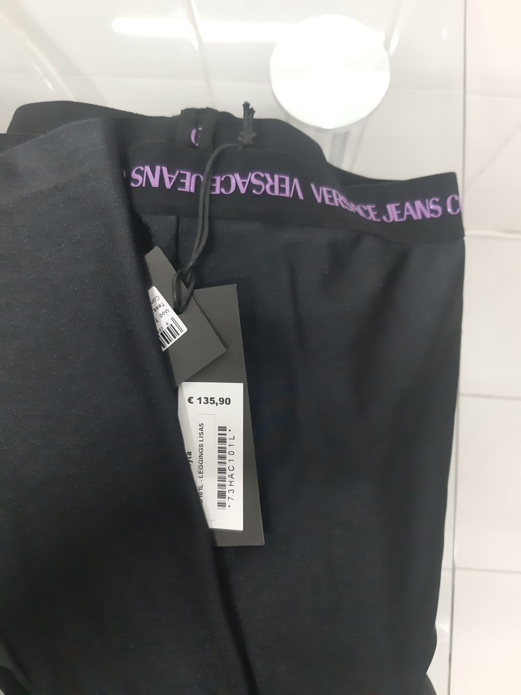 Leggins Versace pretas
