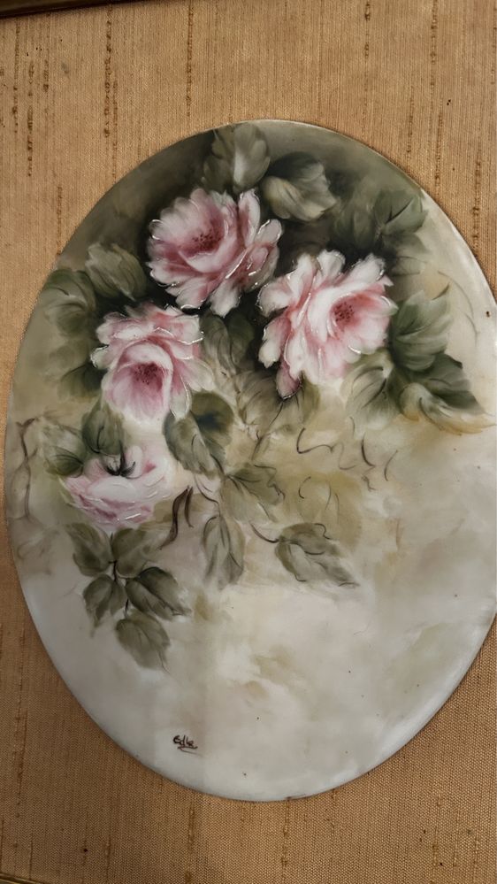 Quadro Floral Com Moldura