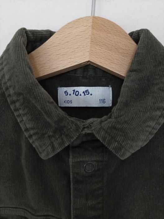 Zielona koszula r.116 chłopiec 5.10.15