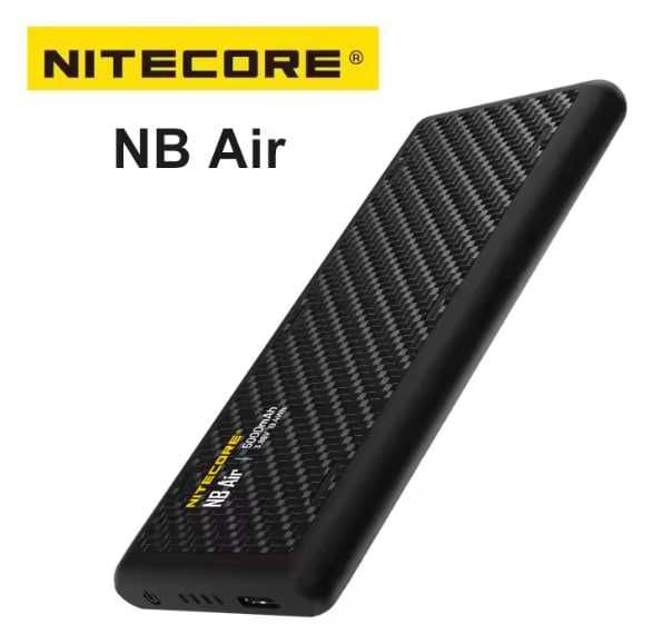 Ультралегкий Power Bank NITECORE NB AIR из углеволокна (5000mAh, 18W)