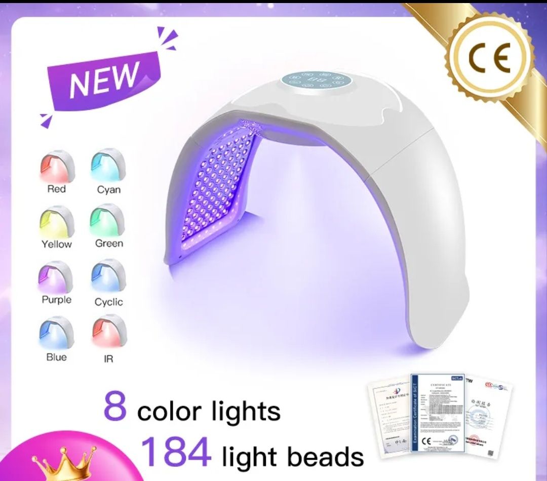 Aparelho FOTOTERAPIA LED C/nano Spray+Oferta Oculos