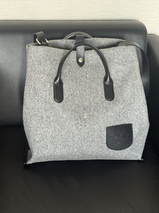 Longchamp Rouseau XL listonoszka shopper autentyczna