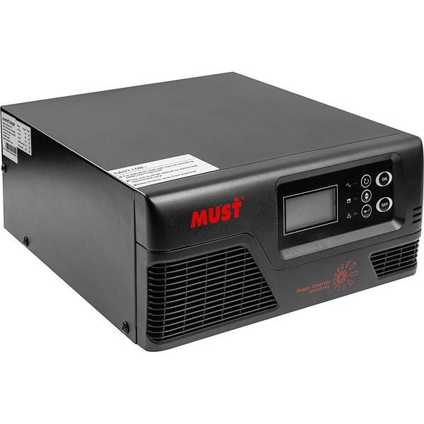 Інвертор Must 1000W з чистою синусоїдою,12V, LCD (EP20-1012PRO)
