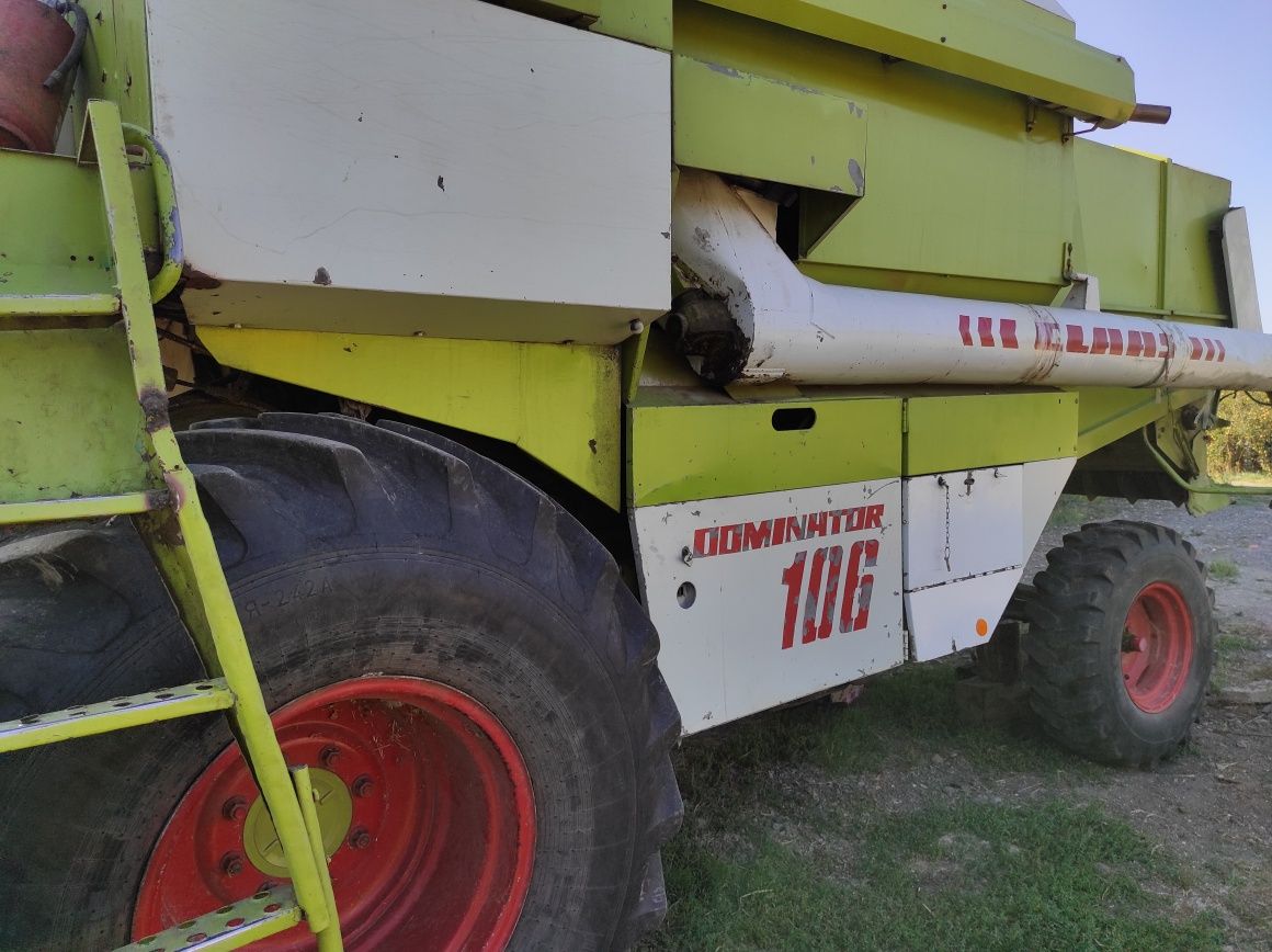 Комбайн claas dominator 106, жатка 5,1м +ріпаков стіл, комбаин комбаїн