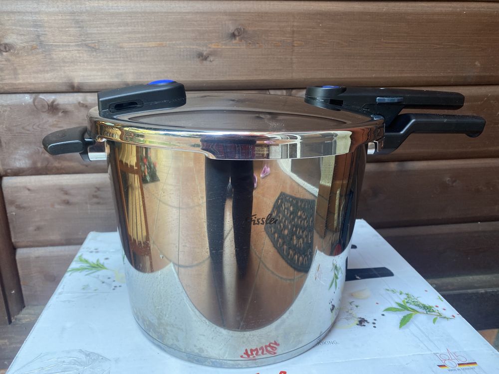 Szybkowar FISSLER 10L super duży garnek