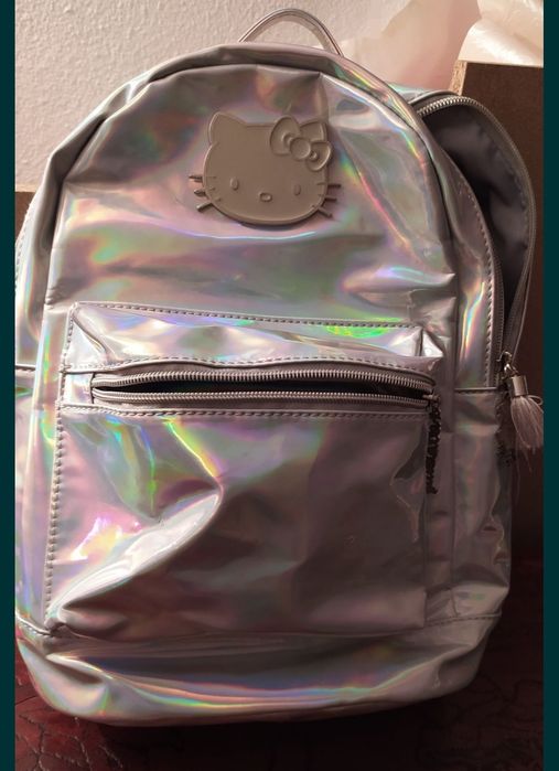 Mochila Holográfica Hello Kitty
