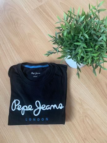 T-shirt preta Pepe Jeans