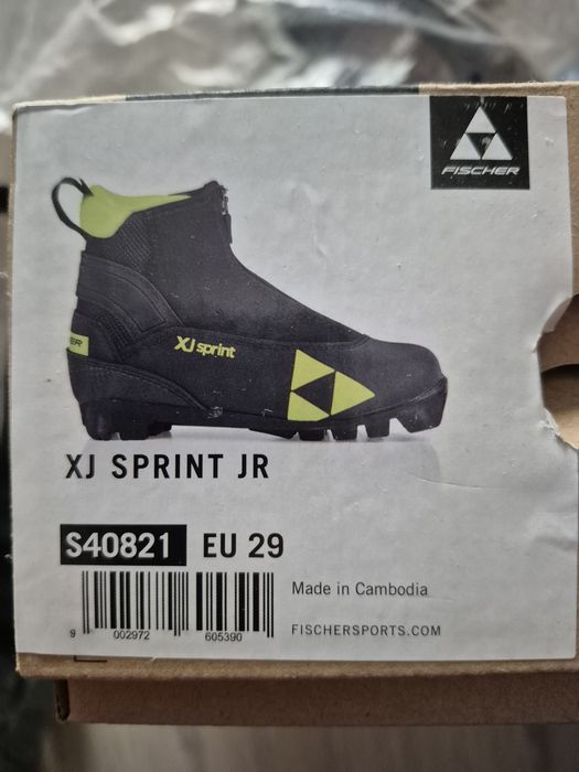 Buty do nart biegowych, na biegówki Fischer XJ dla juniora