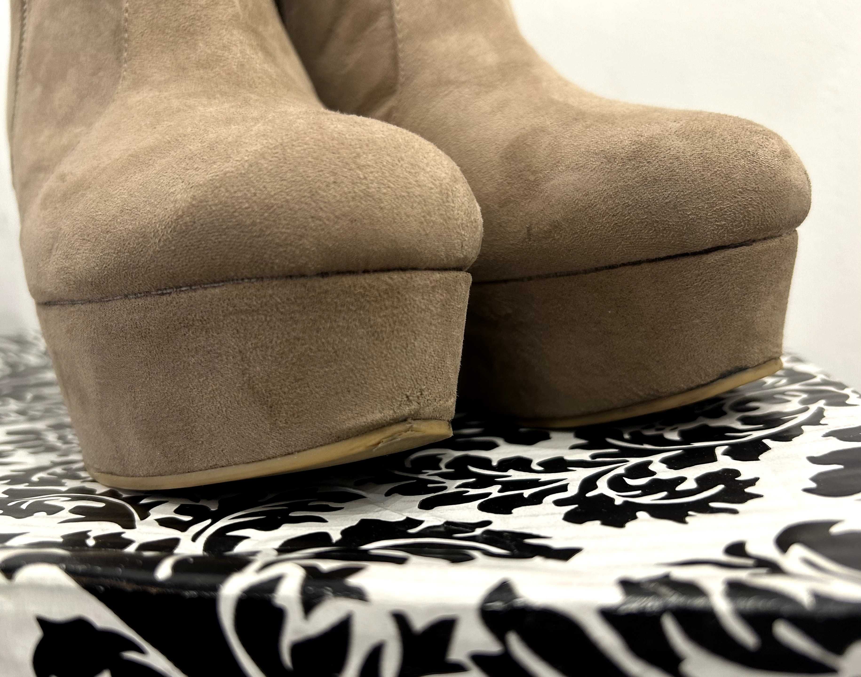 River Island botki zamszowe 6UK/39
