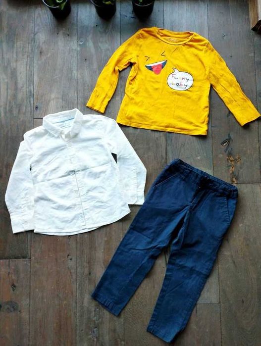 Mayoral paka ubrań dla chłopca 104 lato jesień