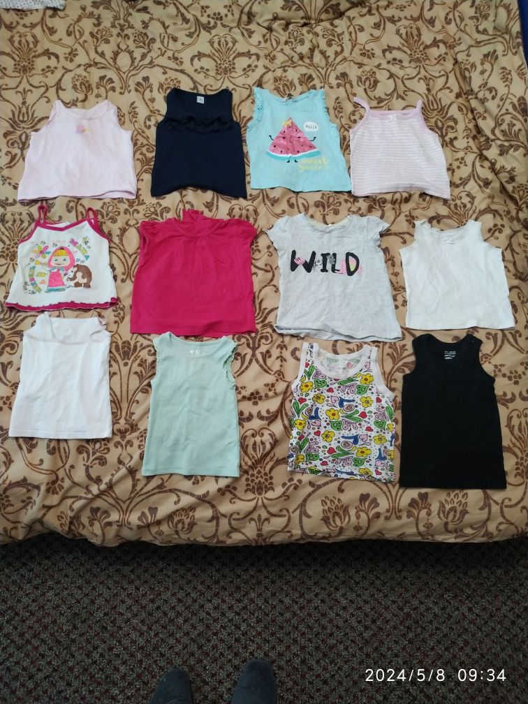 Кофточки,футболки,майки детские 2-3годика