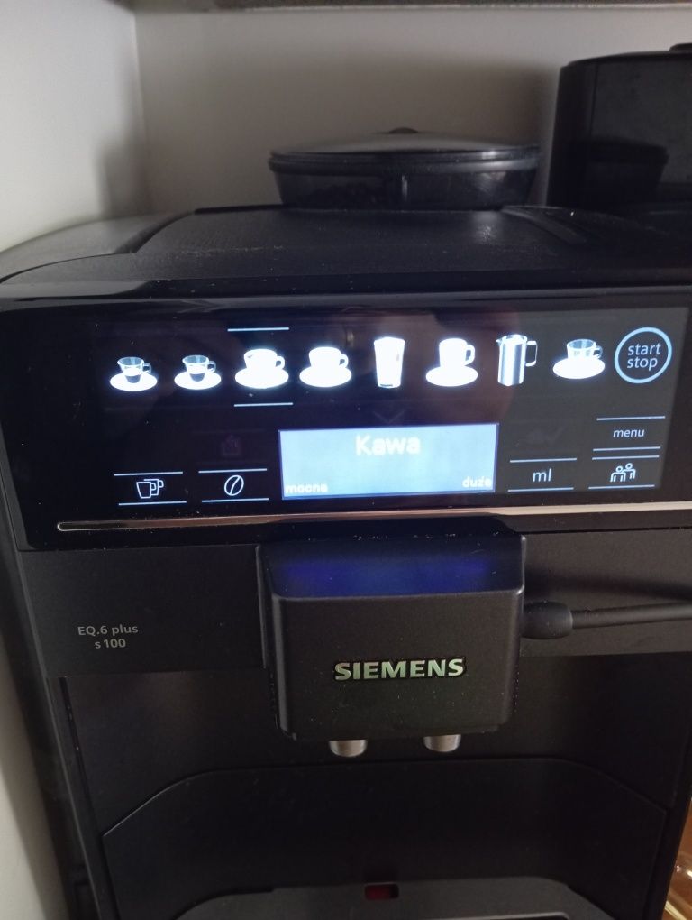 Simens EQ6 plus s 100, ekspres ciśnieniowy
