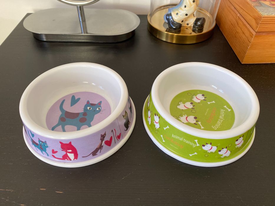 Tigelas para gato ou cão