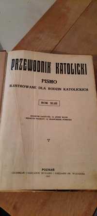 Czasopismo Przewodnik Katolicki Wydanie z  1937 rok XLIII