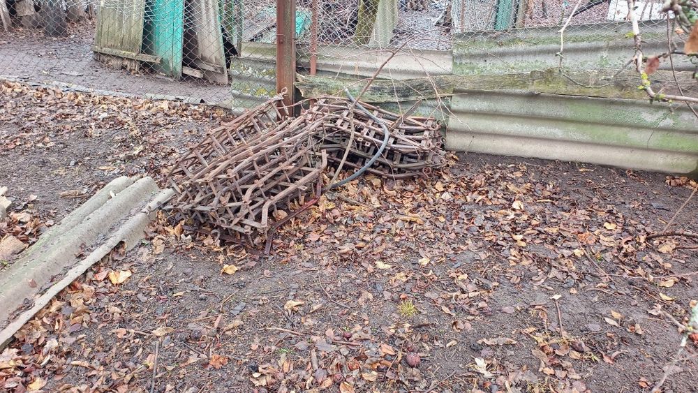 Сцепка борін з важкими та малими боронами