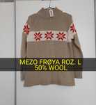Sweter wełniany Mezo Frøya damski roz. L