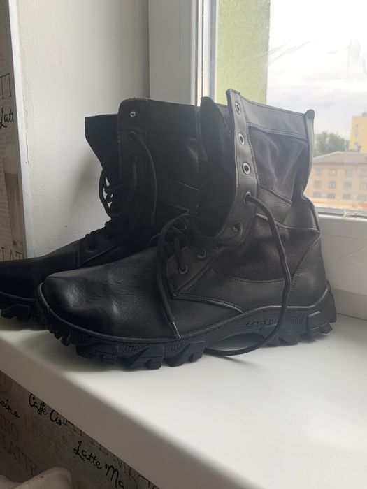 Берцы кожаные Energy Tracking