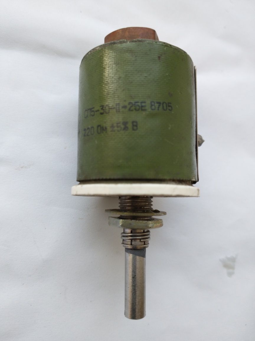 Резистори змінні дротяні СП -5-30,ППБ-25Д,ППБ-15Д, ППБ-3В вир.СРСР