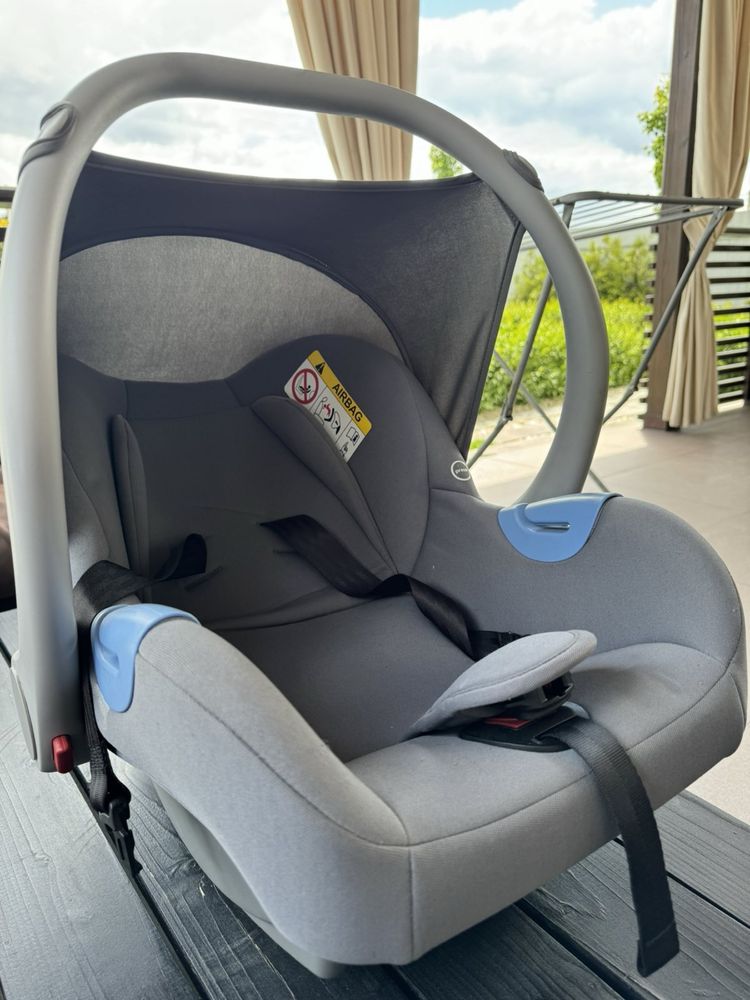 Автокрісло Anex 0+ e/m type сірий SS-02+База Anex Isofix