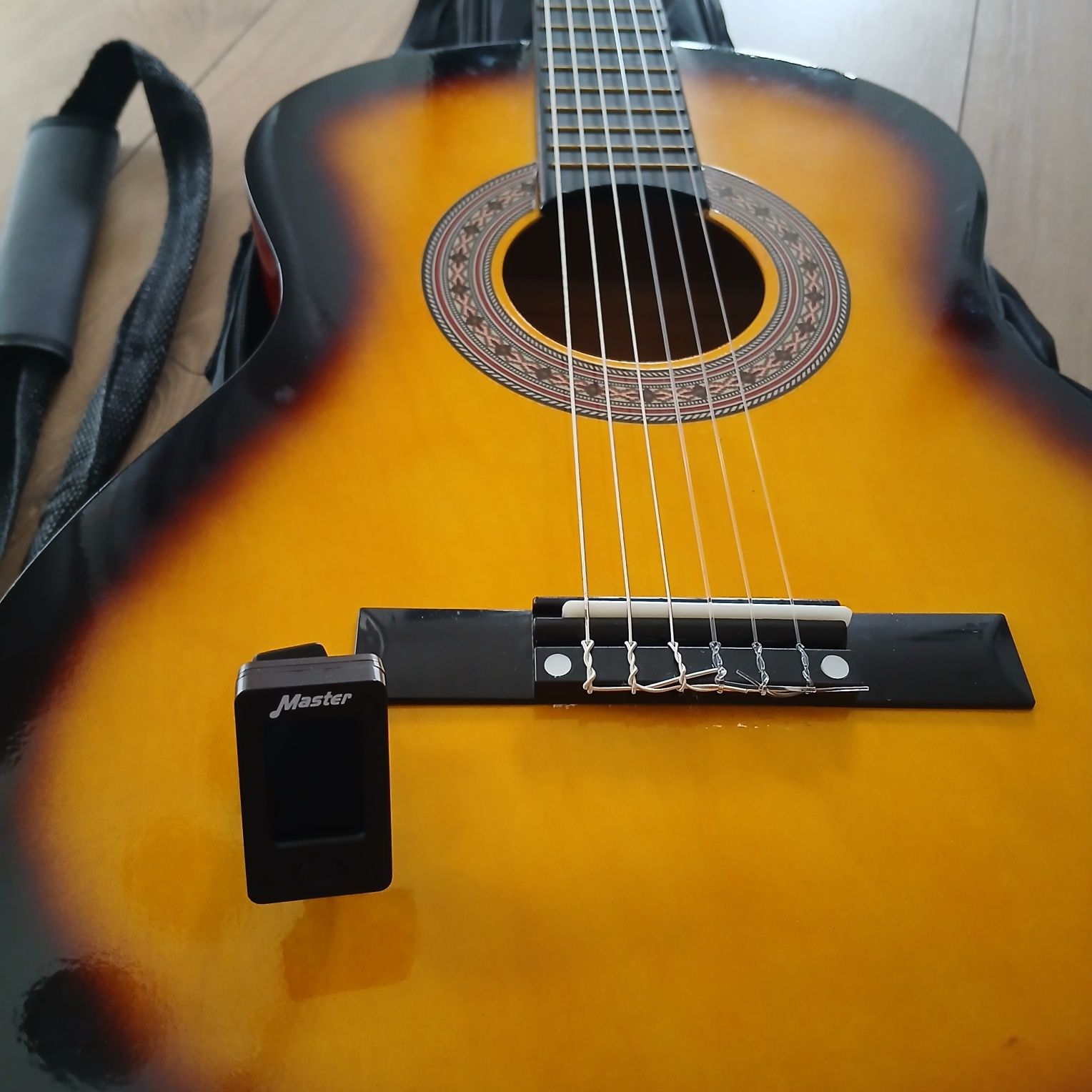 Gitara akustyczna klasyczna 3/4 CRAFTMAN akcesoria