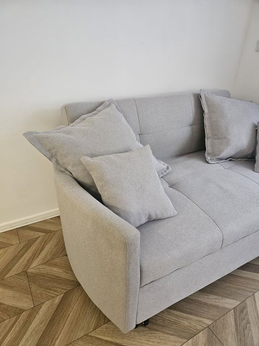 Sofa Wersalka Łóżko Kanapa z funkcją spania wysuwana HOVIN