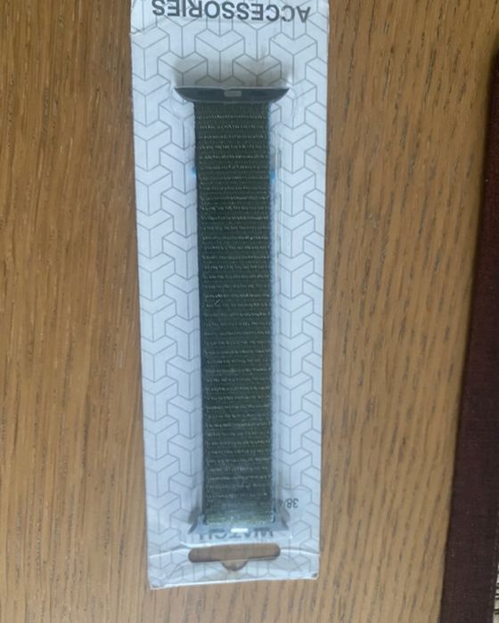 New green apple watch band, 38-40 size