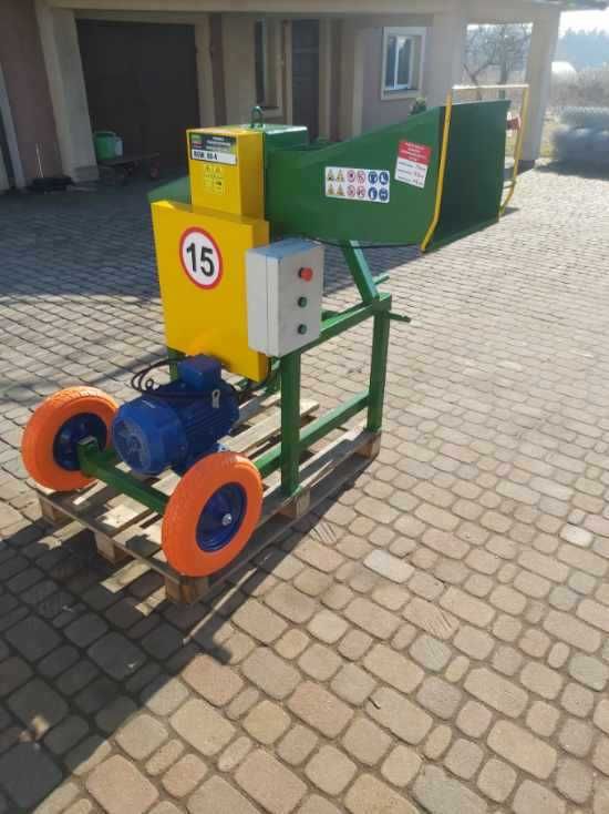 Rębak walcowy do gałęzi RGW-60-2x , rębak jedno-wałowy , Wysyłka