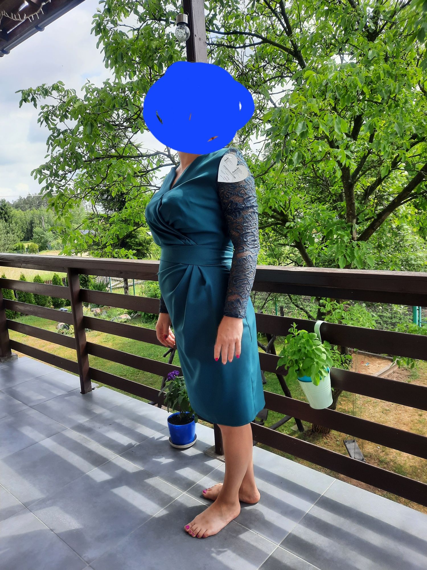 Sukienka elegancka, wizytowa, sukienka na wesele, Chrzest Św. , NOWA