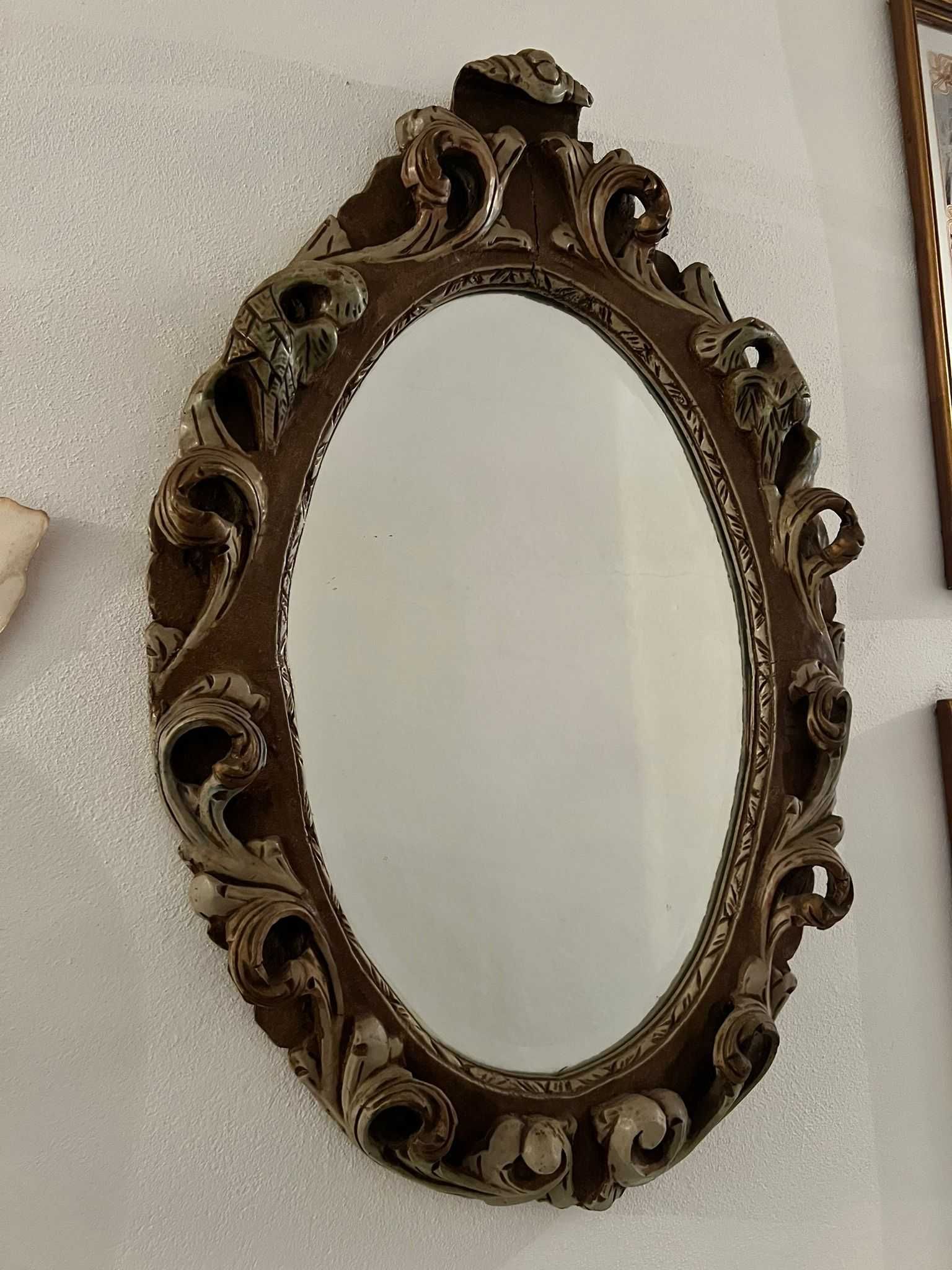 Vendo espelho antigo