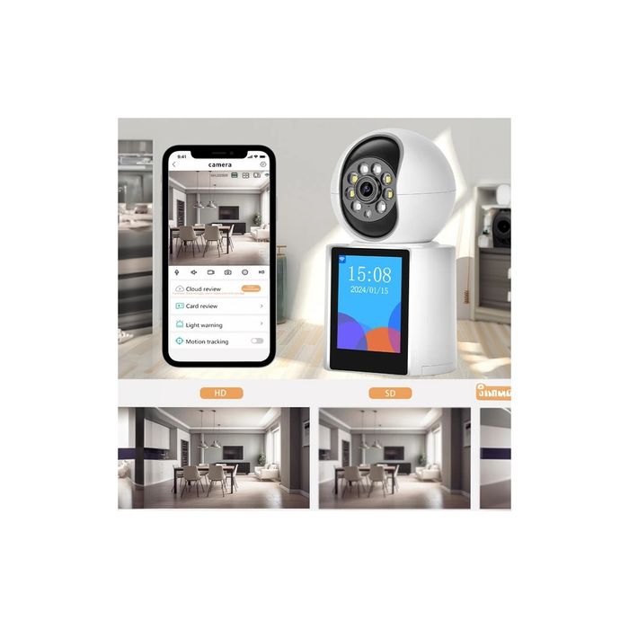 Câmera com Display Digital JORTAN