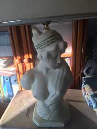 bonito candeeiro busto de deusa