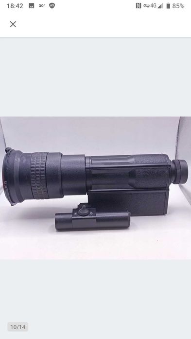 Noktowizor radziecki z obiektywem m42 85mm 1.5