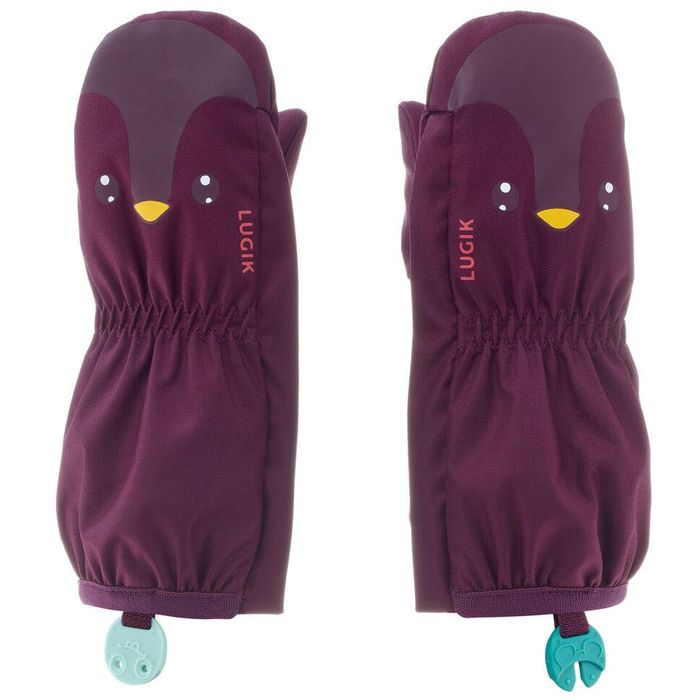 Roupa de Ski com luvas e botas  - Bebé Menina - Tamanho 12 meses