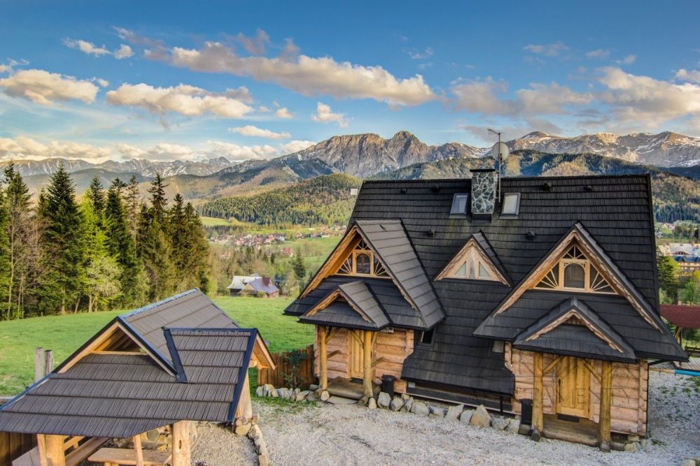 SYLWESTER promocja LUXDOMKI  drewniane Domki Zakopane Kościelisko