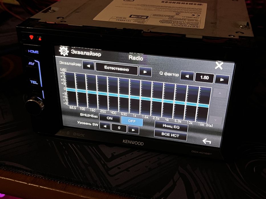 Процесорна 2 din магнітола  Kenwood ddx4016dab