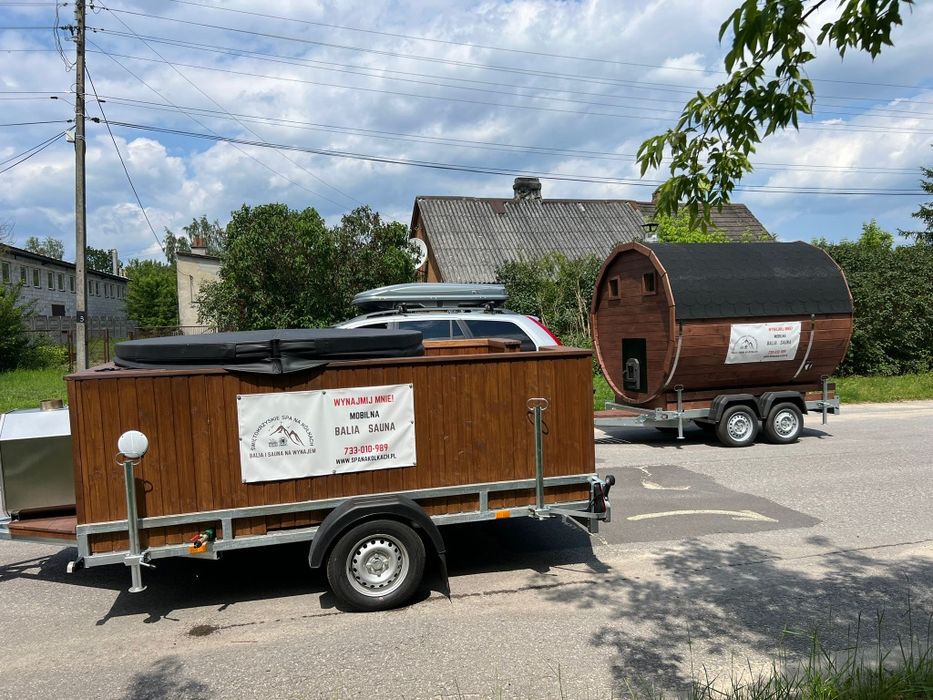 Mobilna sauna wynajem