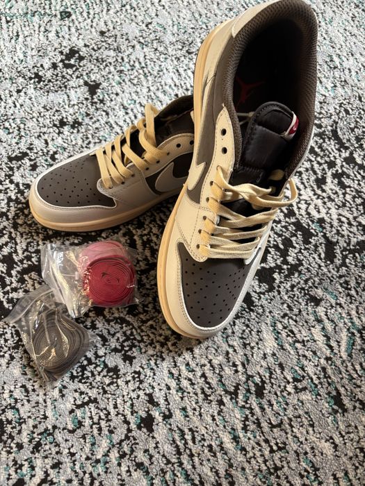 Travis scott 44 nowe, komplet 5 par sznurowek