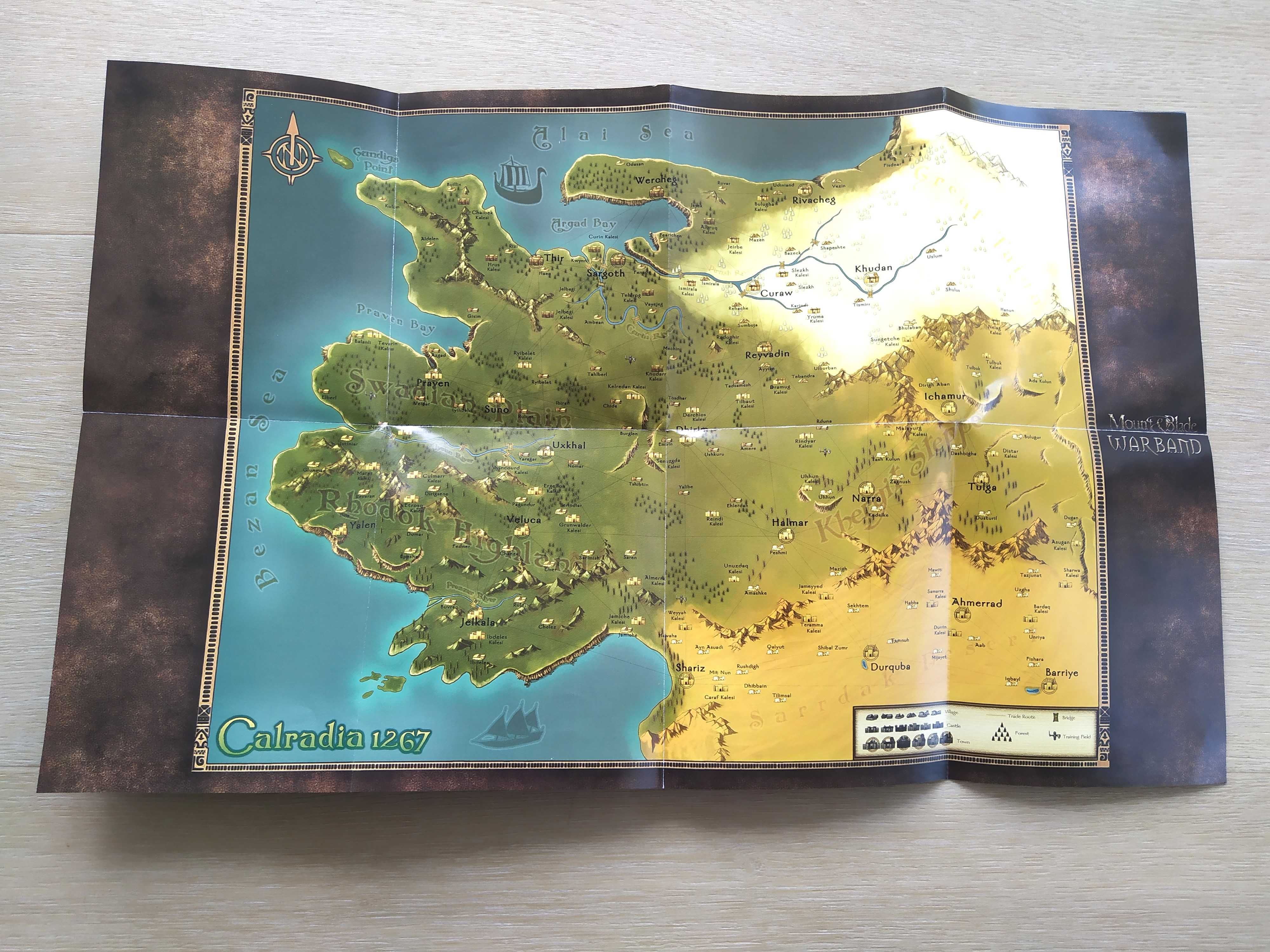 Mount & Blade: Warband [PS4] [PS5] + MAPA / PLAKAT