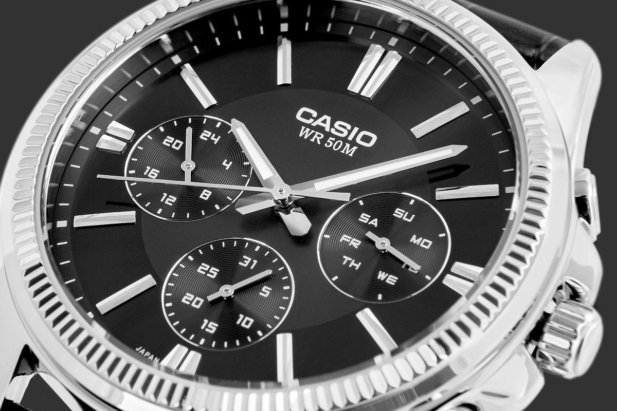 zegarek męski casio mtp-1375l-1avdf + box