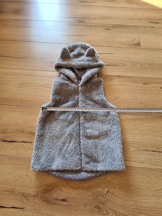 Bezrękawnik futerko 116