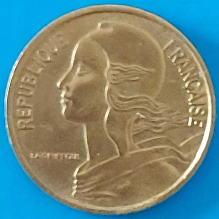 5 Cêntimos de 1966, França
